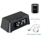 MeFlex™ Bonola 15W Qi Alarm Clock Wireless Charger Pad for Apple/iPhone