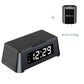 MeFlex™ Bonola 15W Qi Alarm Clock Wireless Charger Pad for Apple/iPhone
