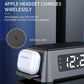MeFlex™ Bonola 15W Qi Alarm Clock Wireless Charger Pad for Apple/iPhone
