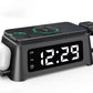 MeFlex™ Bonola 15W Qi Alarm Clock Wireless Charger Pad for Apple/iPhone